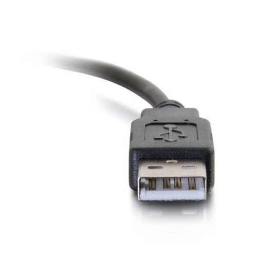 C2G 1m USB 2.0 USB Type C to USB A Cable M/M – USB C Cable Black - Image 4