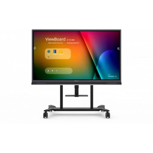 Viewsonic VB-STND-008 multimedia cart/stand Black Universal Multimedia cart/trolley - Image 2