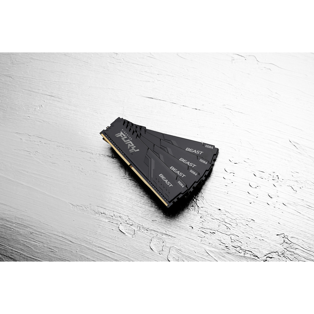 Kingston Technology FURY Beast 16GB 3600MT/s DDR4 CL17 DIMM (Kit of 2) Black - Image 4