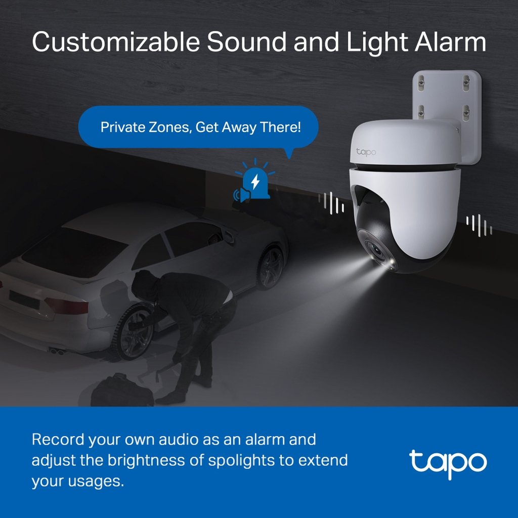TP-Link Tapo Outdoor Pan/Tilt Security WiFi Camera - Image 7