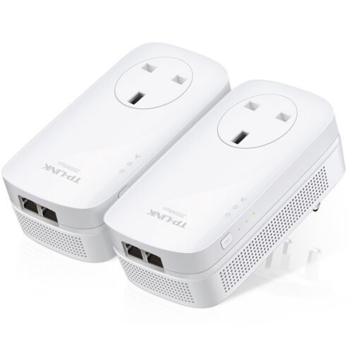TP-Link AV2000 2-Port Gigabit Passthrough Powerline Starter Kit - Image 2