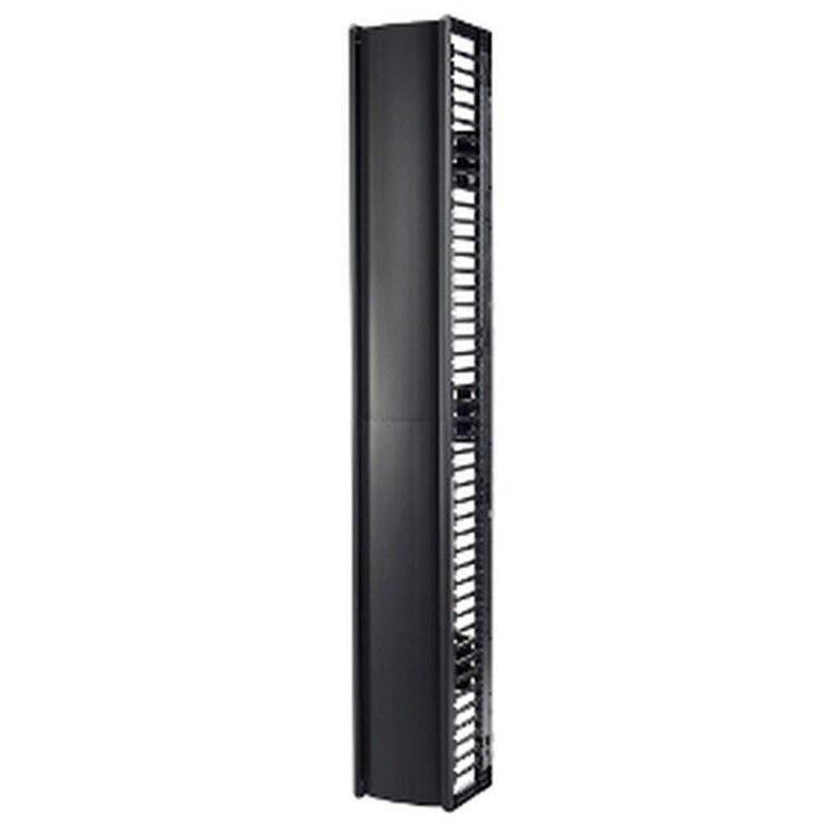 APC Valueline, Vertical Cable Manager for 2 & 4 Post Racks, 84"H X 12"W, Single-Sided with Door