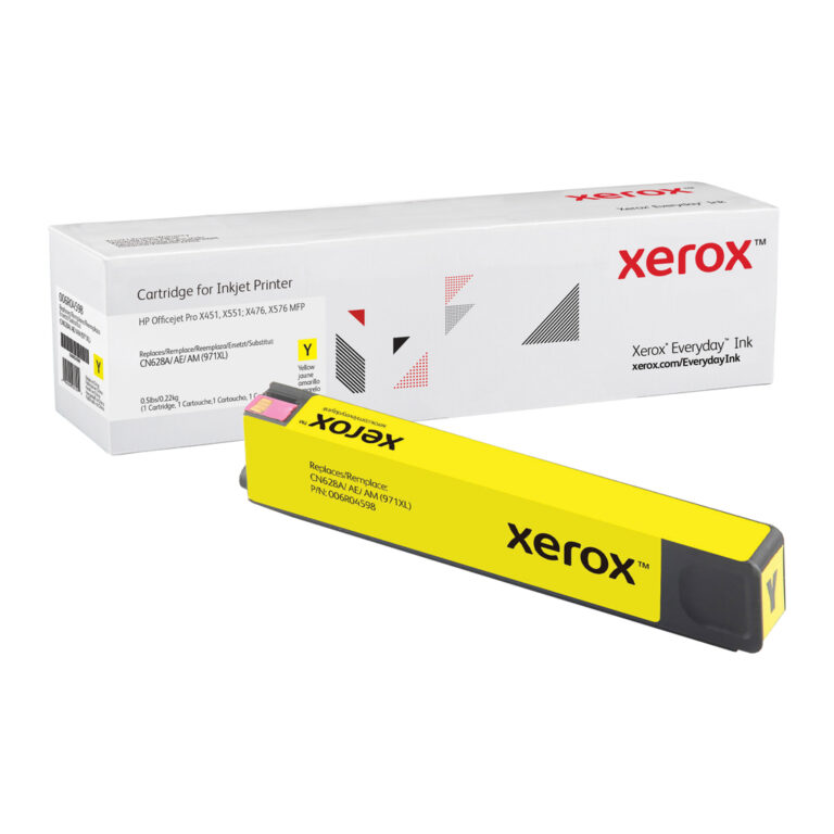 Everyday™ Yellow Toner by Xerox compatible with HP 971XL (CN628AE, CN628A, CN628AM), High capacity