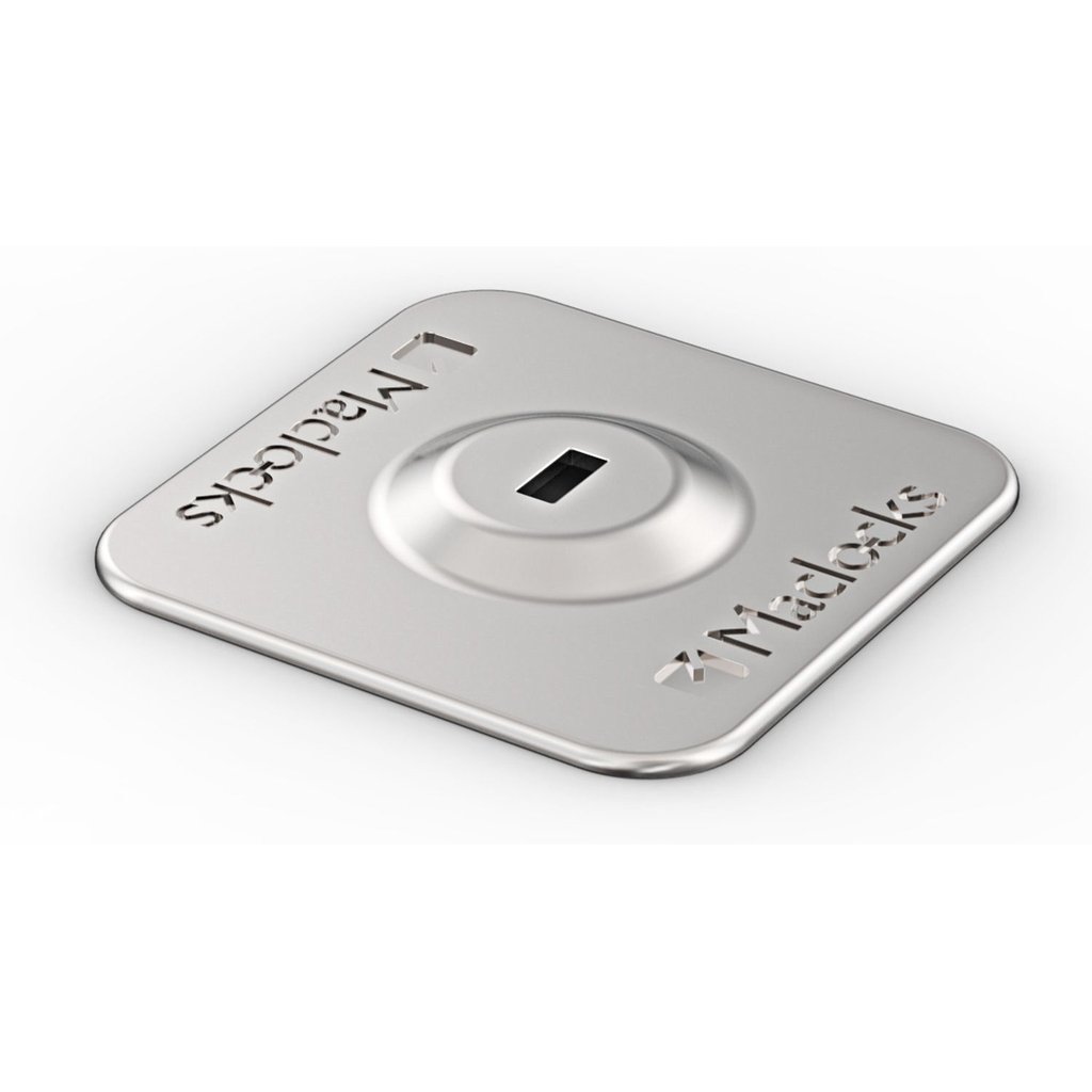 Compulocks Universal VHB Adhesive Security Plate Silver