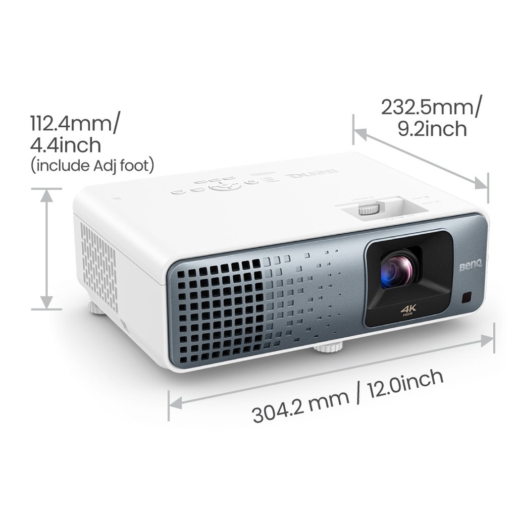 BenQ TK710 Standard throw projector 3200 ANSI lumens DLP UHD 4K (3840x2160) 3D Black, White - Image 7