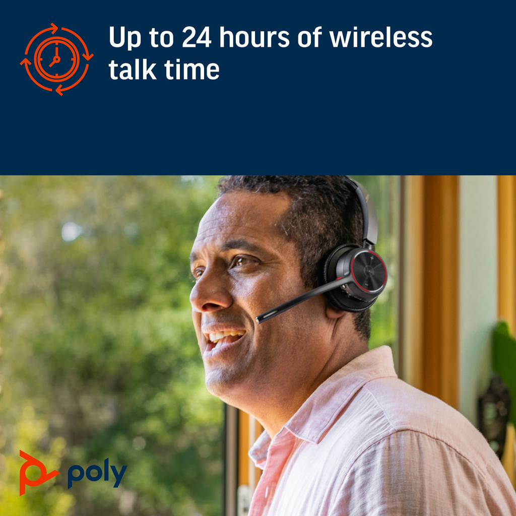POLY Voyager 4310 Microsoft Teams Certified USB-C Headset +BT700 dongle - Image 9