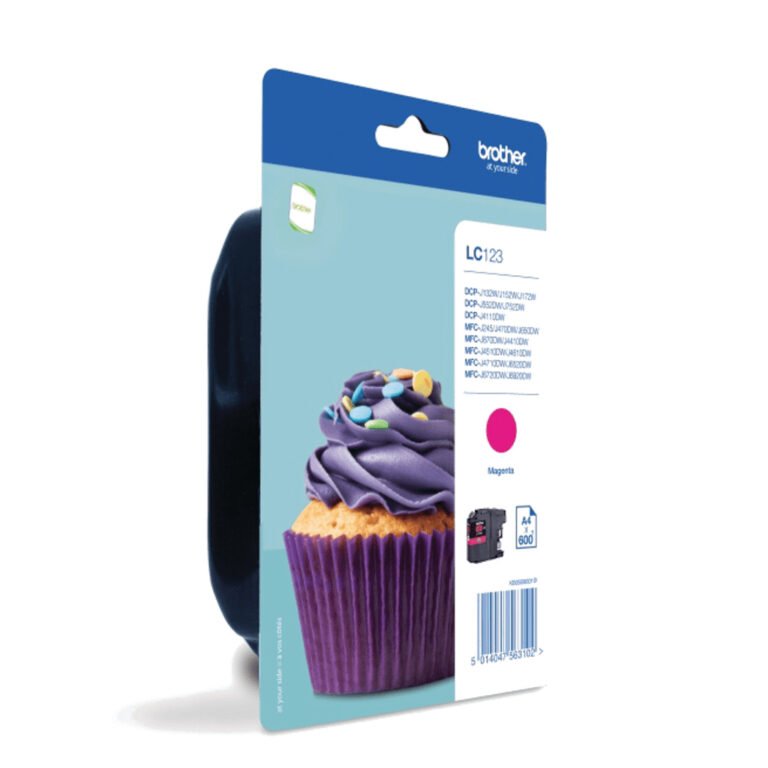 Brother LC123MBP ink cartridge 1 pc(s) Original Magenta