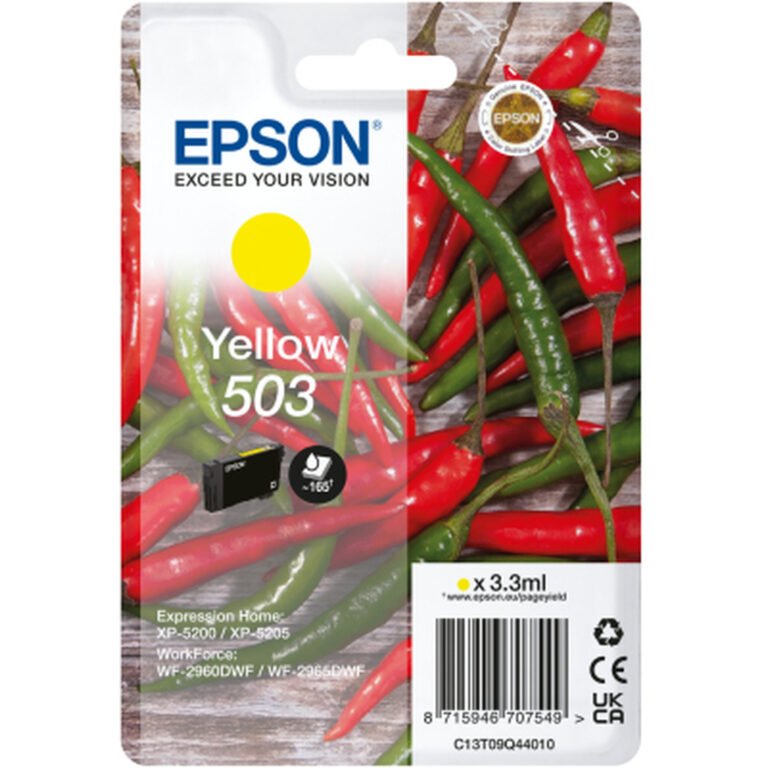 Epson 503 ink cartridge 1 pc(s) Original Standard Yield Yellow
