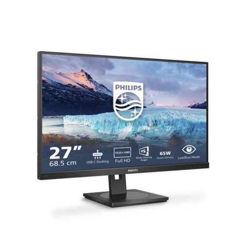 Philips S Line 273S1/00 computer monitor 68.6 cm (27") 1920 x 1080 pixels Full HD LCD Black - Image 4