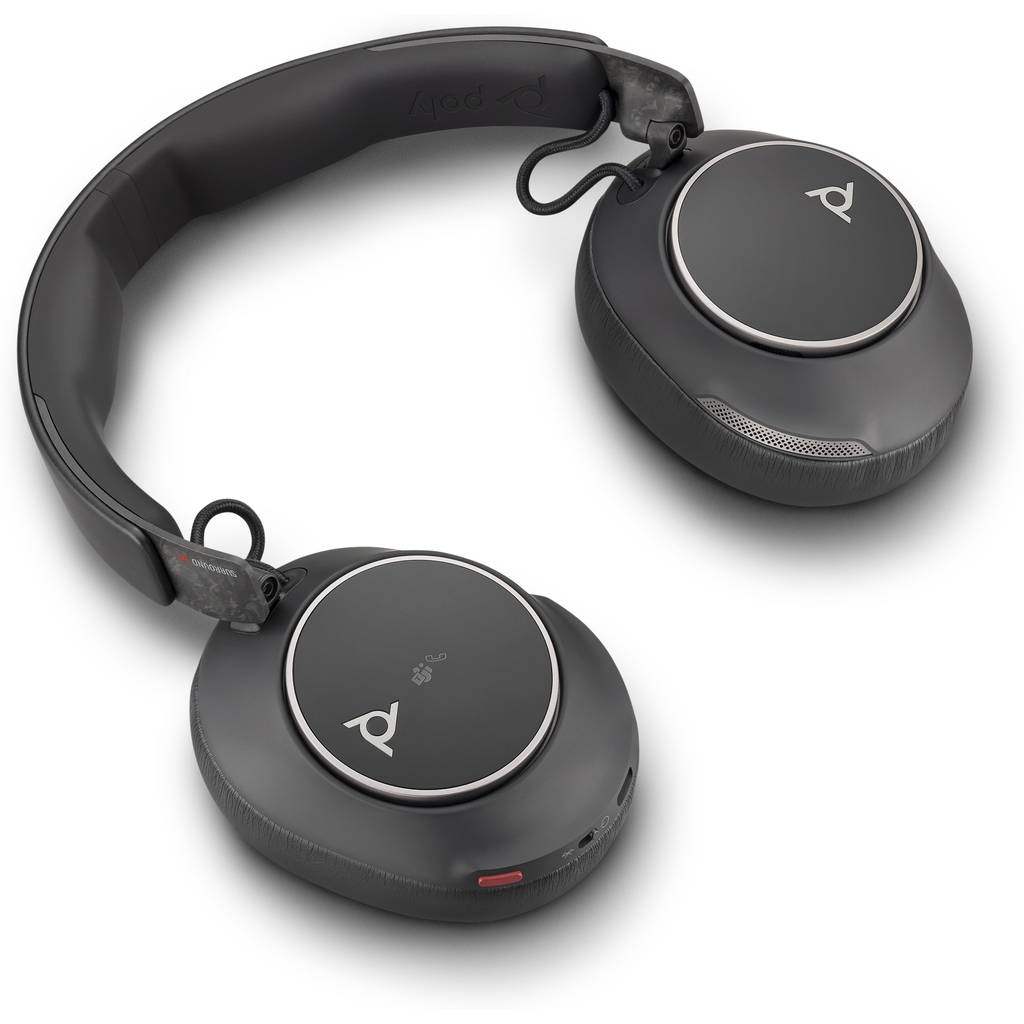 POLY Voyager Surround 80 UC Microsoft Teams Certified USB-C Headset +USB-C/A Adapter - Image 8