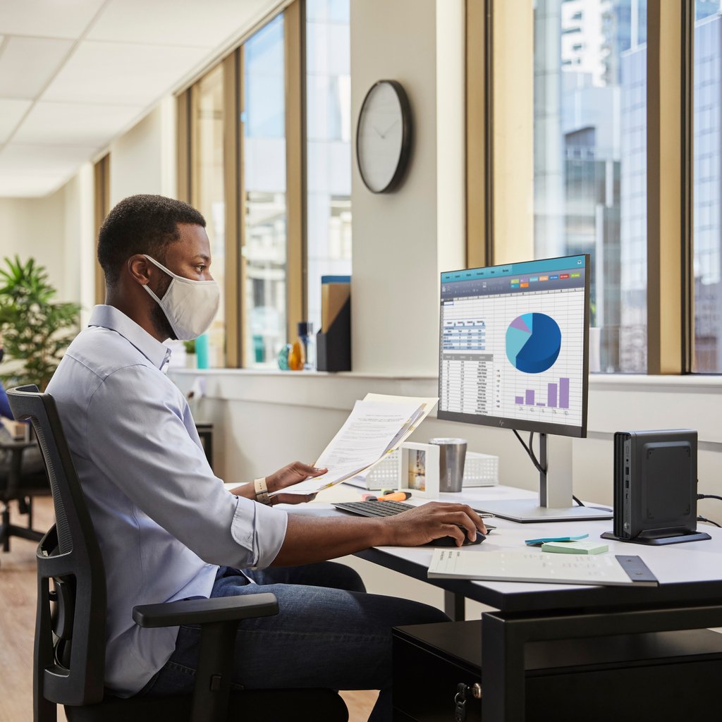 HP Pro 400 G9 Intel® Core™ i7 i7-12700T 16 GB DDR4-SDRAM 512 GB SSD Windows 11 Pro Mini PC Black - Image 3