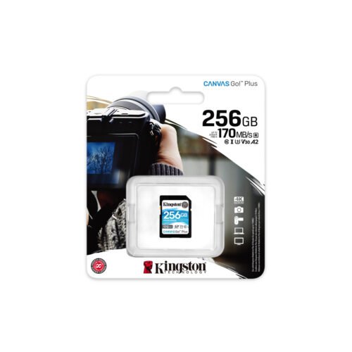 Kingston Technology Canvas Go! Plus 256GB SDXC Canvas Go Plus 170R C10 UHS-I U3 V30 - Image 7