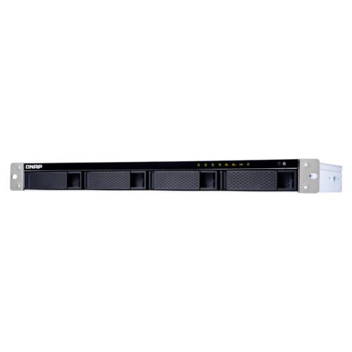 QNAP TS-431XeU NAS Rack (1U) Annapurna Labs Alpine AL-314 8 GB DDR3 8 TB HDD QNAP Turbo System Black, Stainless steel - Image 5