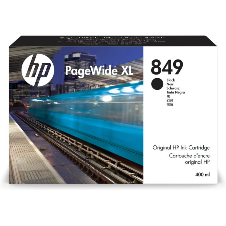 HP 849 400-ml Black PageWide XL Ink Cartridge