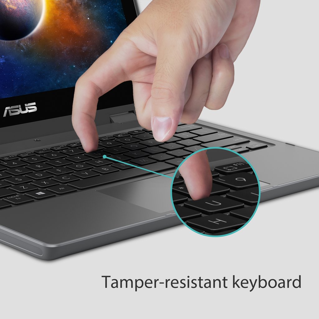 ASUS BR1100F-CDXA-3Y Intel® Celeron® N N4500 Hybrid (2-in-1) 29.5 cm (11.6") Touchscreen HD 4 GB DDR4-SDRAM 128 GB eM - Image 9