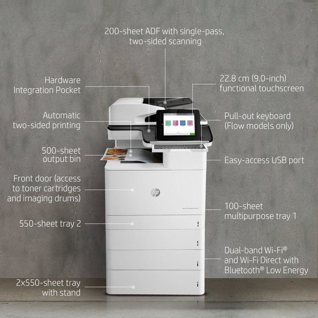 HP Color LaserJet Enterprise Flow MFP M776z - Image 20