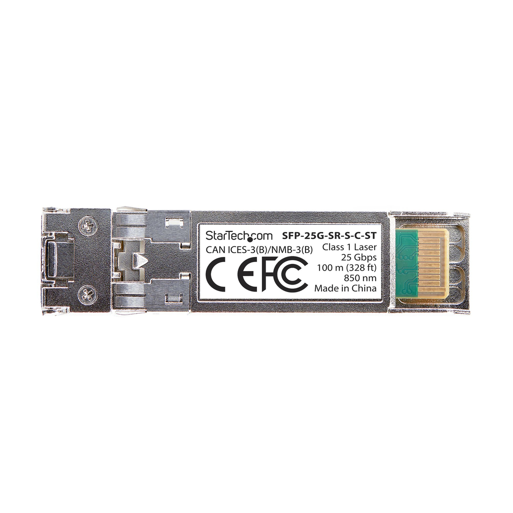 StarTech.com Cisco SFP-25G-SR-S Compatible SFP28 Module, 25Gbps Multimode Fiber (MMF), 100m (328ft), LC Connector, 850nm, MSA 2 - Image 6