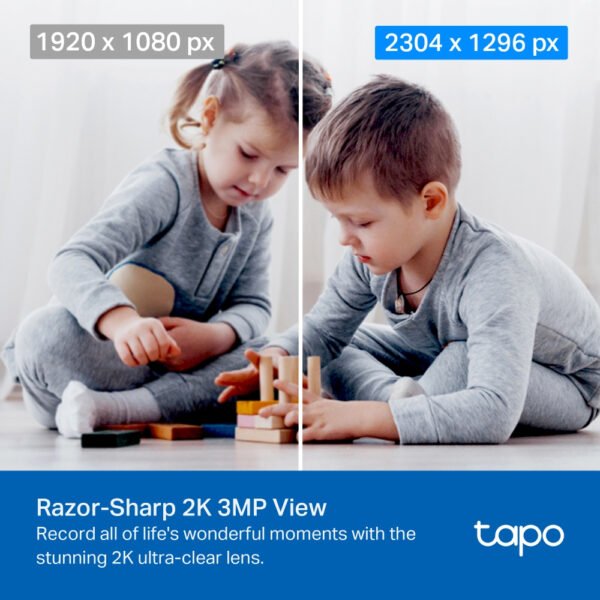 TP-Link Tapo Pan/Tilt Home Security Wi-Fi Camera - Image 4