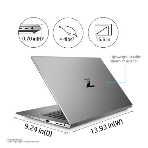 HP ZBook Studio G7 Intel® Core™ i9 i9-10885H Mobile workstation 39.6 cm (15.6") 4K Ultra HD 16 GB DDR4-SDRAM 512 GB - Image 11