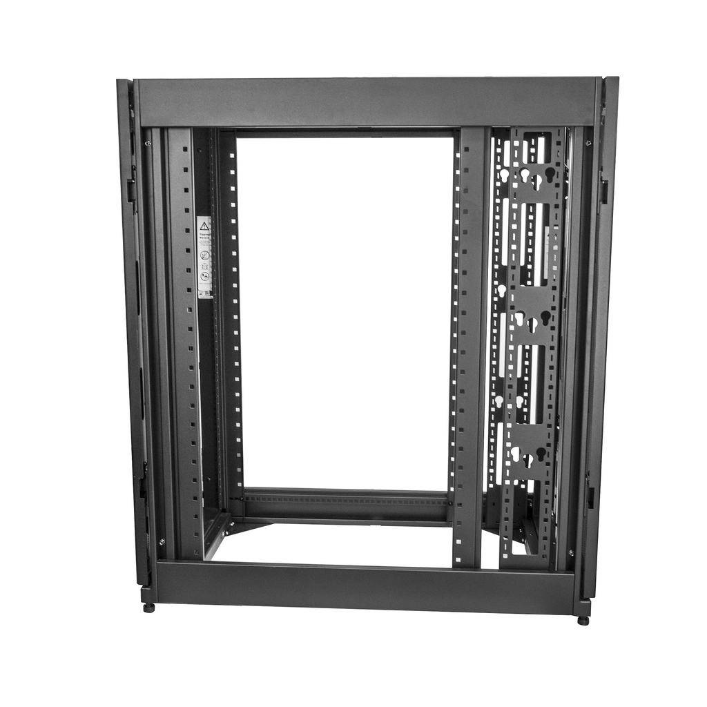 StarTech.com 4-Post 25U Server Rack Cabinet, Lockable 19" Data Rack Cabinet for Computer / AV / IT Equipment, Office / Home Net - Image 10