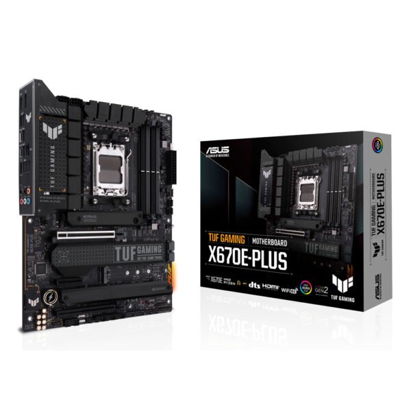 ASUS TUF GAMING X670E-PLUS AMD X670 Socket AM5 ATX