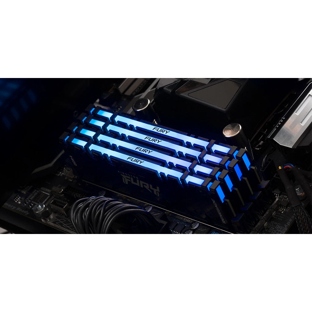 Kingston Technology FURY 16GB 3200MT/s DDR4 CL16 DIMM 1Gx8 Renegade RGB - Image 4