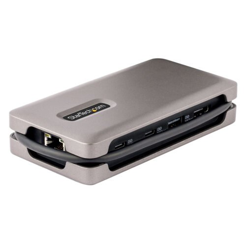 StarTech.com USB-C Multiport Adapter, 4K 60Hz HDMI 2.0b, HDR, USB 3.2 Gen 2 10Gbps Hub (2xUSB-C, 1xUSB-A), 100W PD Pass-Through - Image 3