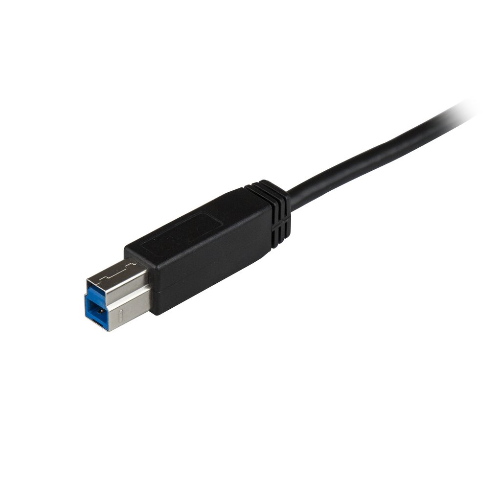 StarTech.com 3.3ft (1m) USB-B to USB-C Cable, USB 10Gbps, Data Cord, USB 3.2 Gen 2, USB-C Data Transfer Cable - Image 3