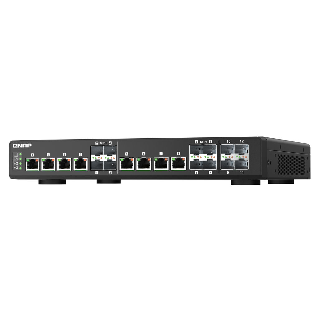 QNAP QSW-IM1200-8C network switch Managed L2 Black - Image 4