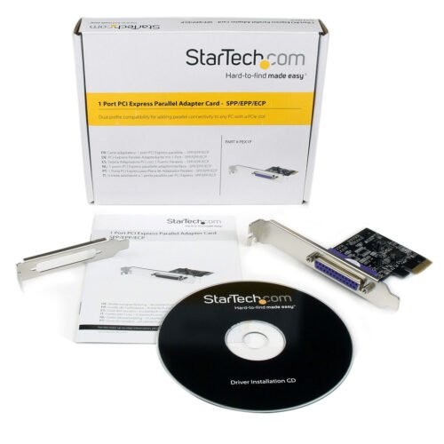 StarTech.com 1-Port Parallel PCIe Card - PCI Express to Parallel DB25 Adapter Card - Desktop Expansion LPT Controller for Print - Image 5