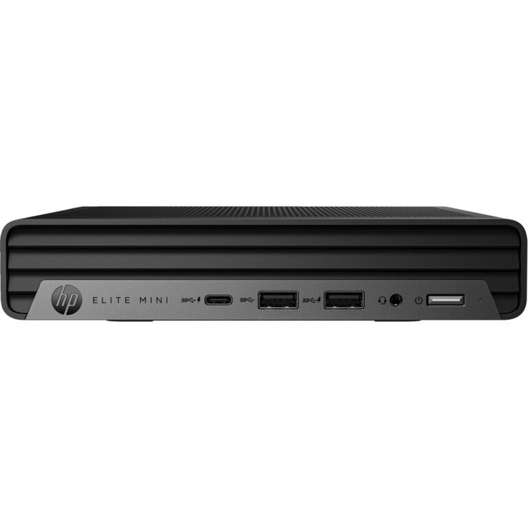 HP Elite Mini 800 G9 Intel® Core™ i5 i5-13500T 8 GB DDR5-SDRAM 256 GB SSD Windows 11 Pro Mini PC Black
