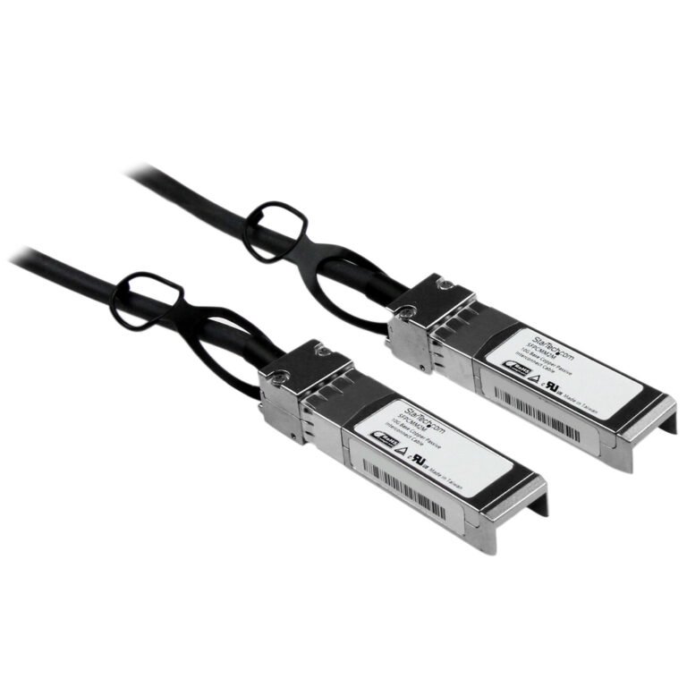 StarTech.com Cisco SFP-H10GB-CU2M Compatible 2m 10G SFP+ to SFP+ Direct Attach Cable Twinax - 10GbE SFP+ Copper DAC 10 Gbps Low