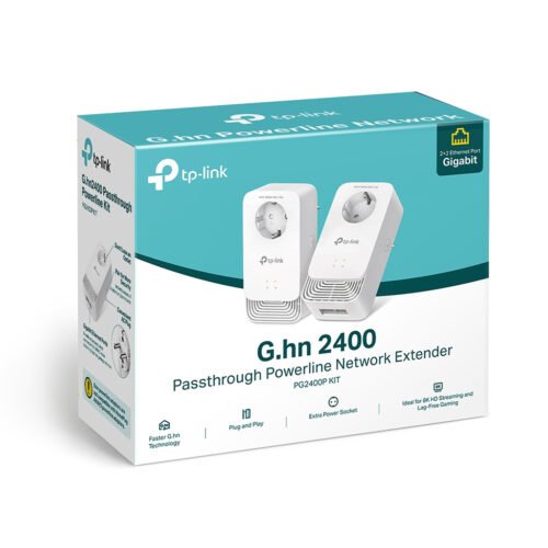 TP-Link PG2400P KIT PowerLine network adapter 1428 Mbit/s Ethernet LAN White 2 pc(s) - Image 4