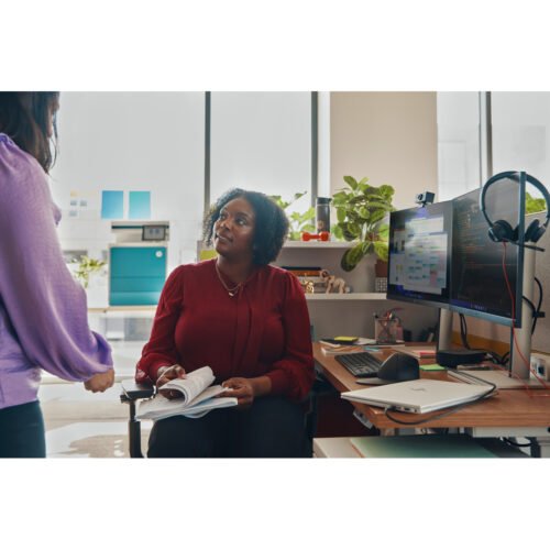 POLY Blackwire 3320 Stereo Microsoft Teams Certified USB-C Headset +USB-C/A Adapter - Image 3
