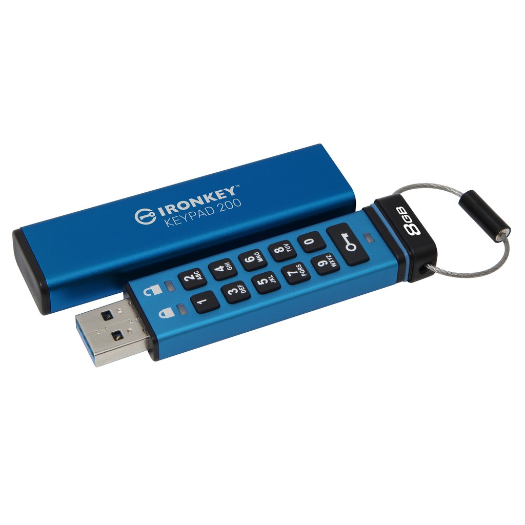 Kingston Technology IronKey 8GB Keypad 200, FIPS 140-3 Lvl 3 AES-256 Hardware Encrypted - Image 9