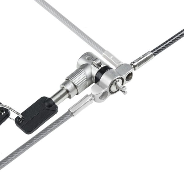 StarTech.com Universal Laptop Lock 6.6ft (2m), Security Cable For Notebooks Compatible With Noble Wedge/Nano/K-Slot, Keyed Lock - Image 10