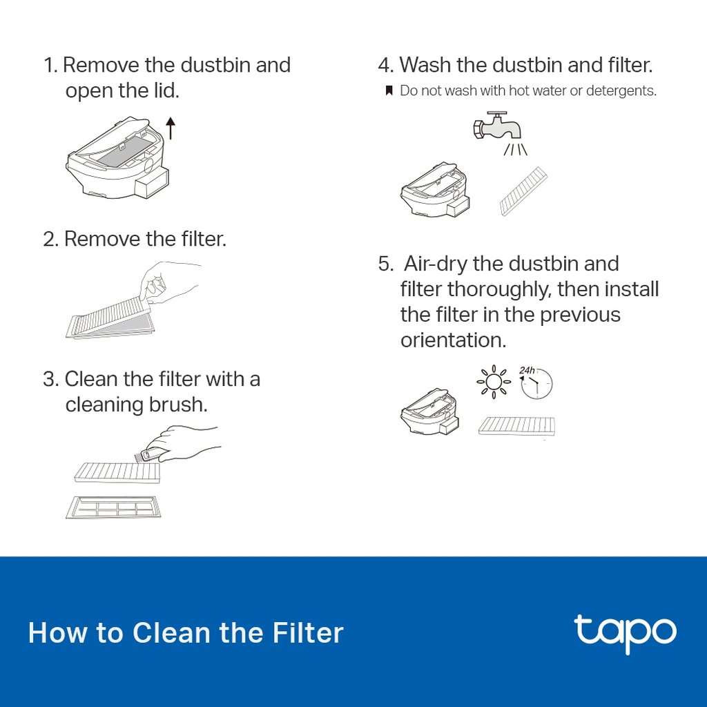 TP-Link Tapo Robot Vacuum Replacement Kit - Image 8