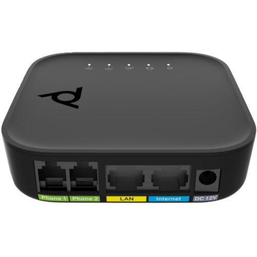 POLY ATA 402 2FXS Voice Port VoIP Adapter with Open SIP and Power Supply - Image 2