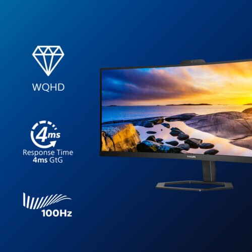 Philips 5000 series 34E1C5600HE/00 LED display 86.4 cm (34") 3440 x 1440 pixels 4K Ultra HD Black - Image 5