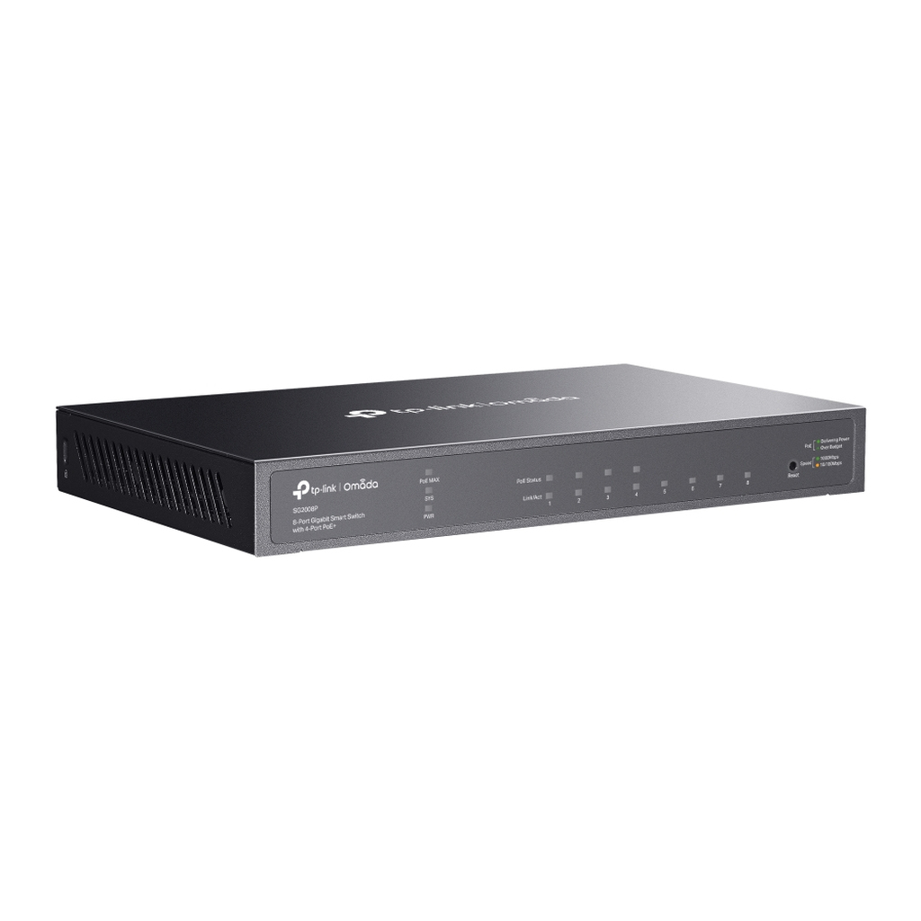 TP-Link Omada 8-Port Gigabit Smart Switch with 4-Port PoE+ - Image 4