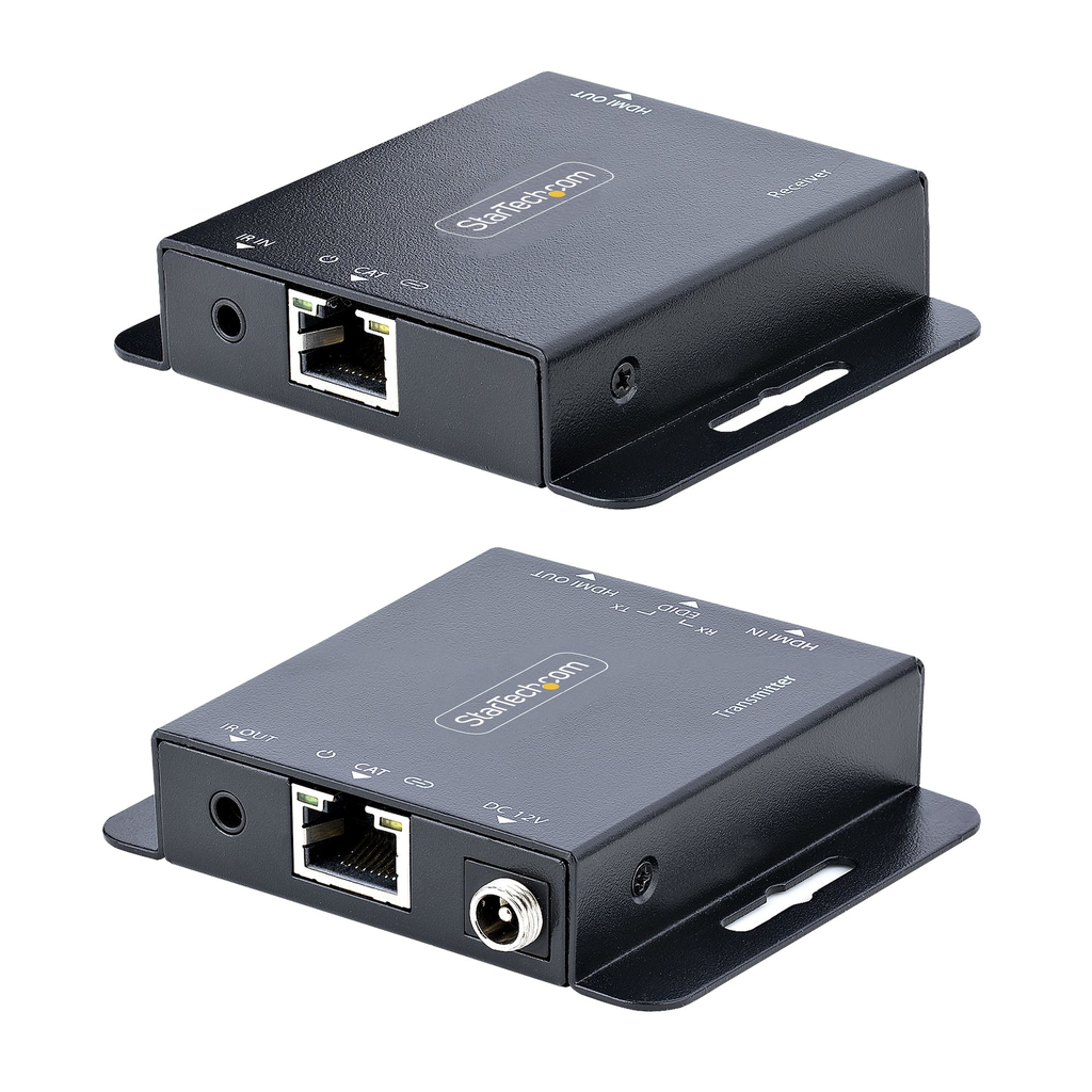 StarTech.com 4K HDMI Extender over CAT6/CAT5 Ethernet Cable, 4K 30Hz or 1080p 60Hz Video Extender, HDMI over Ethernet Cable, HD - Image 10