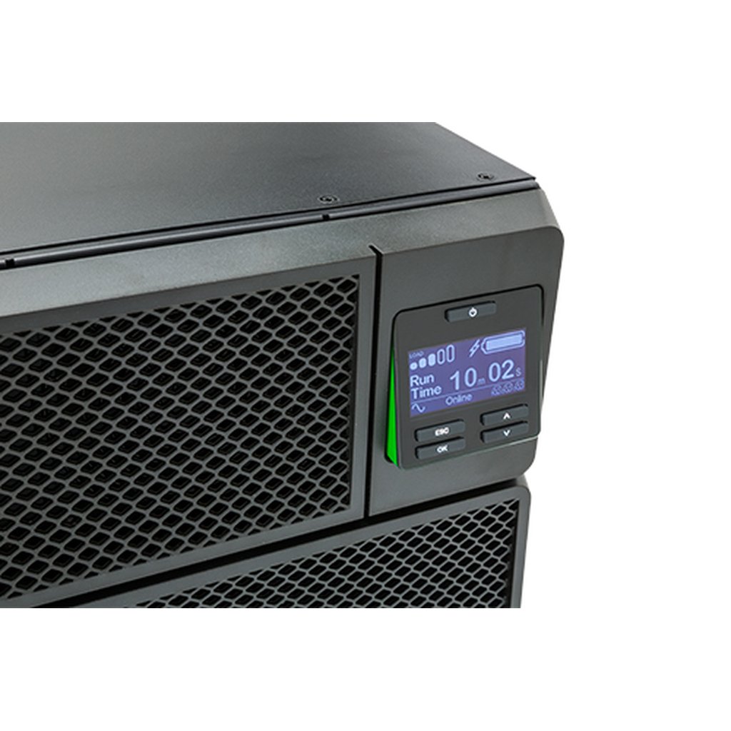 APC Smart-UPS On-Line SRT8KRMXLI - 8kW/VA, 6x C13 + 4x C19 + hardwire 1phase output, rack mountable, Embedded NMC - Image 11