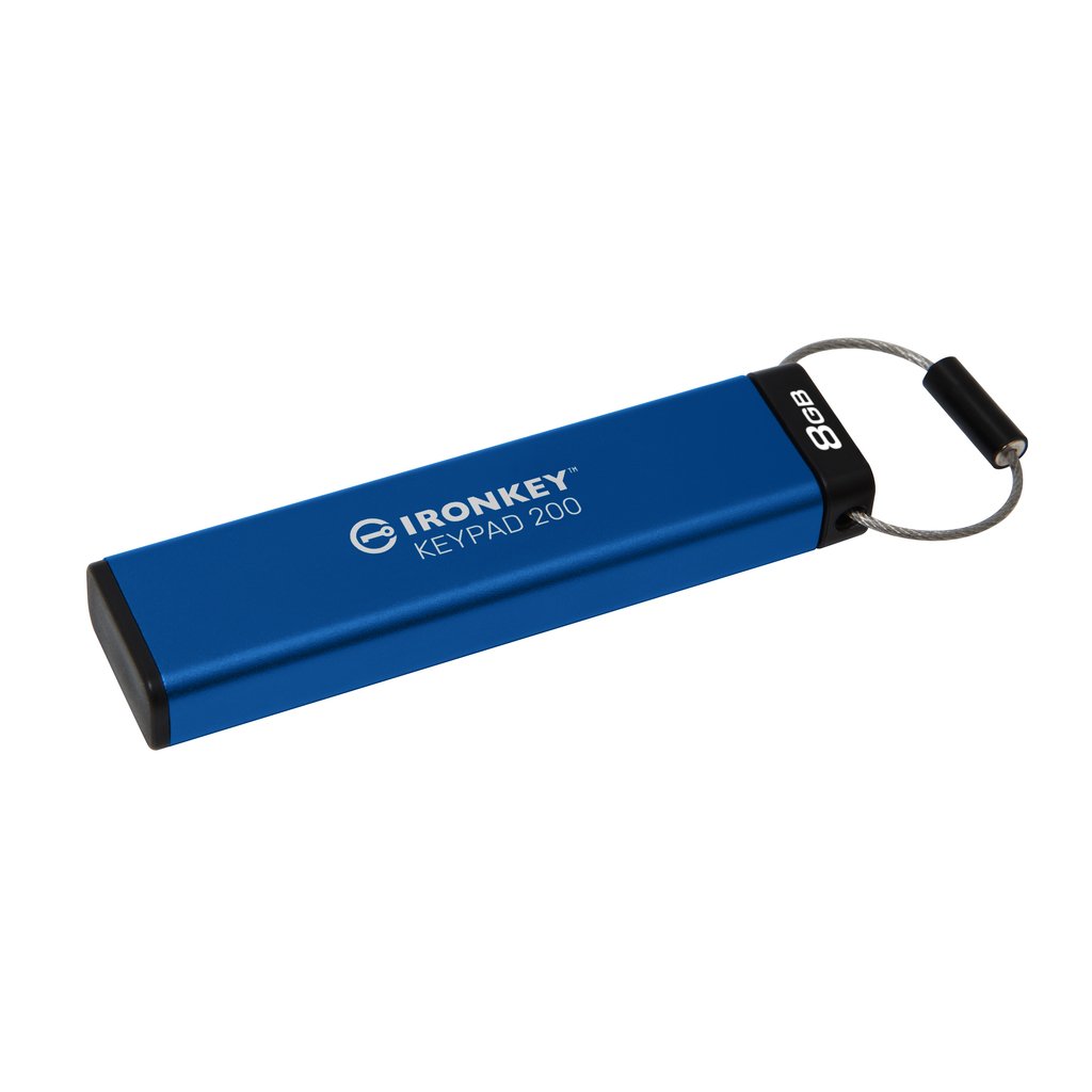 Kingston Technology IronKey 8GB Keypad 200, FIPS 140-3 Lvl 3 AES-256 Hardware Encrypted - Image 4