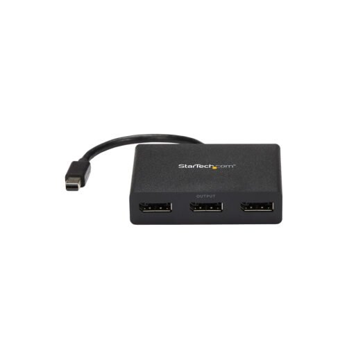 StarTech.com 3-Port Multi Monitor Adapter - Mini DisplayPort to DisplayPort MST Hub, Dual 4K 30Hz & 1x 1080p - Video Splitter f - Image 7