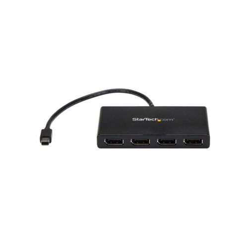 StarTech.com 4-Port Multi Monitor Adapter - Mini DisplayPort to DisplayPort MST Hub - 4x 1080p - Video Splitter for Extended De - Image 8
