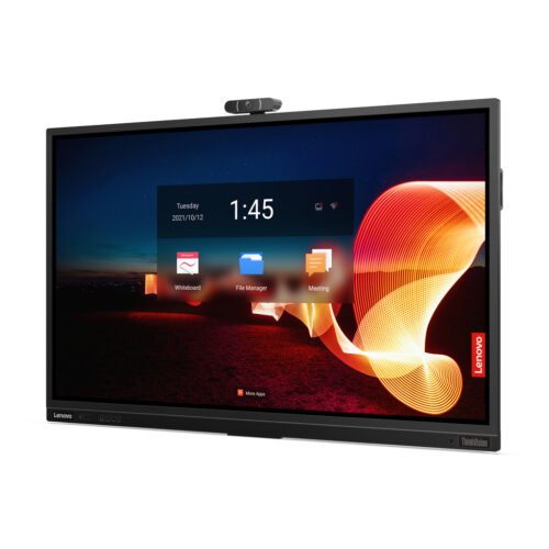 Lenovo ThinkVision T75 computer monitor 190.5 cm (75") 3840 x 2160 pixels 4K Ultra HD LED Touchscreen Black - Image 5