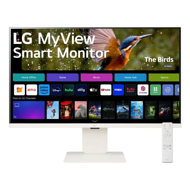 LG 32SR83U-W computer monitor 80 cm (31.5") 3840 x 2160 pixels 4K Ultra HD White