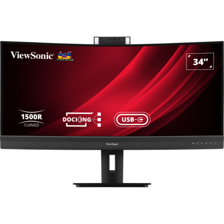 Viewsonic VG3457CV computer monitor 86.4 cm (34") 3440 x 1440 pixels UltraWide Quad HD LED Black