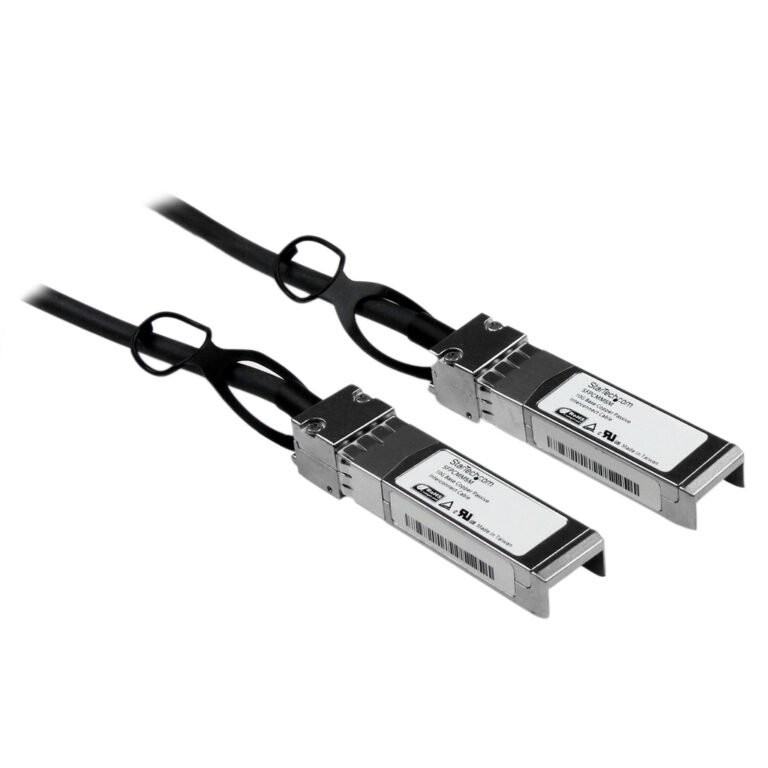 StarTech.com Cisco SFP-H10GB-CU5M Compatible 5m 10G SFP+ to SFP+ Direct Attach Cable Twinax - 10GbE SFP+ Copper DAC 10 Gbps Low