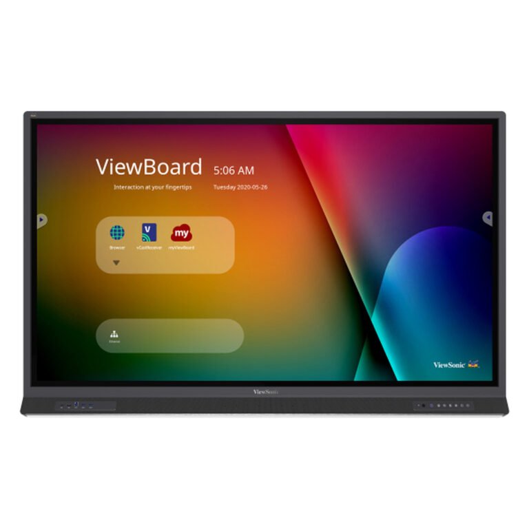Viewsonic IFP6552-1A Signage Display Interactive flat panel 165.1 cm (65") 350 cd/m² 4K Ultra HD Black Touchscreen Built-in pr